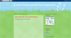 Desktop Screenshot of medioambienteycooperacion.blogspot.com