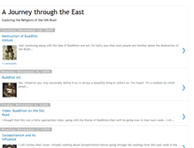 Tablet Screenshot of journey-through-the-east.blogspot.com
