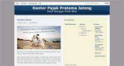 Desktop Screenshot of pajakjateng.blogspot.com