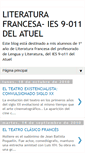 Mobile Screenshot of literaturafrancesa-ies9-011delatuel.blogspot.com