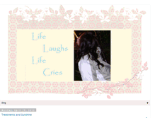 Tablet Screenshot of lifelaughslifecries.blogspot.com