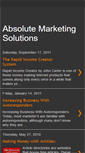 Mobile Screenshot of absolutemarketingsolutions.blogspot.com