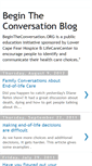 Mobile Screenshot of begintheconversation.blogspot.com