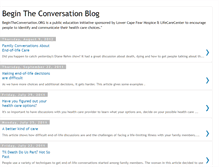 Tablet Screenshot of begintheconversation.blogspot.com