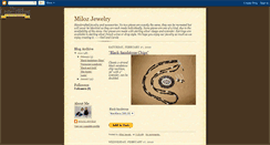 Desktop Screenshot of milozjewelry.blogspot.com