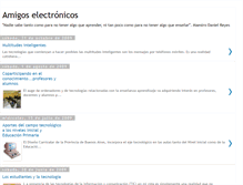 Tablet Screenshot of amigoselectronicos.blogspot.com