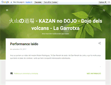 Tablet Screenshot of kazannodojo.blogspot.com