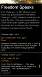 Mobile Screenshot of freedombaskinspeak.blogspot.com