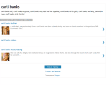 Tablet Screenshot of carlibanks-cb.blogspot.com