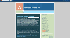 Desktop Screenshot of football-roundup.blogspot.com