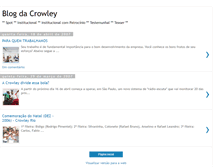 Tablet Screenshot of blogdacrowley.blogspot.com