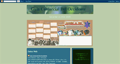 Desktop Screenshot of comercioccidental.blogspot.com