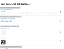 Tablet Screenshot of comercioccidental.blogspot.com