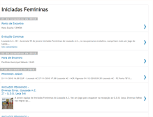 Tablet Screenshot of iniciadaslousada.blogspot.com