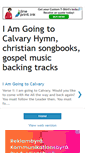 Mobile Screenshot of iamgoingtocalvary.blogspot.com