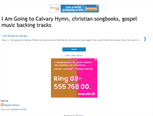 Tablet Screenshot of iamgoingtocalvary.blogspot.com