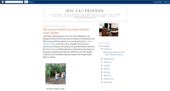 Desktop Screenshot of hsilaifriends.blogspot.com