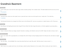 Tablet Screenshot of grandmasbasement.blogspot.com