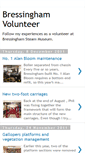 Mobile Screenshot of bressingham-volunteer.blogspot.com