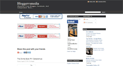 Desktop Screenshot of bloggervsmedia.blogspot.com