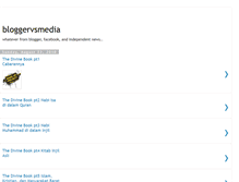 Tablet Screenshot of bloggervsmedia.blogspot.com