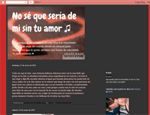 Tablet Screenshot of nosequeseriademisintuamor.blogspot.com