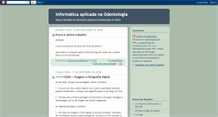 Desktop Screenshot of odontoinfo.blogspot.com