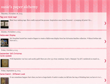 Tablet Screenshot of paperalchemy-susie.blogspot.com