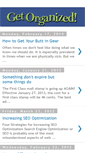 Mobile Screenshot of gogetorganizednow.blogspot.com