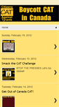 Mobile Screenshot of boycottcat.blogspot.com