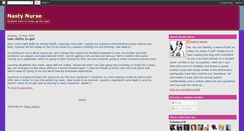 Desktop Screenshot of nastynurse.blogspot.com