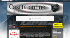 Desktop Screenshot of cazetaonline.blogspot.com