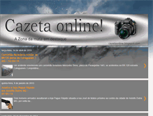 Tablet Screenshot of cazetaonline.blogspot.com