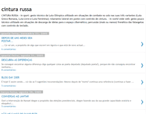 Tablet Screenshot of cintura-russa.blogspot.com