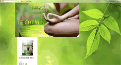 Desktop Screenshot of chemindubienetre.blogspot.com