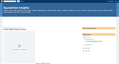 Desktop Screenshot of equestrianknights.blogspot.com