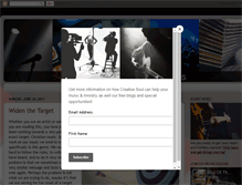 Tablet Screenshot of musicministrybiz.blogspot.com