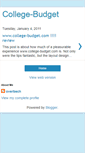 Mobile Screenshot of collegebudgettips.blogspot.com