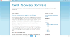 Desktop Screenshot of card-data-recovery-software.blogspot.com