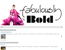 Tablet Screenshot of fabulouslybold.blogspot.com