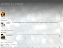 Tablet Screenshot of cleoeneljardin.blogspot.com