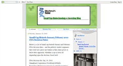 Desktop Screenshot of biotechticker.blogspot.com