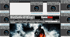 Desktop Screenshot of 1battlefieldblog.blogspot.com