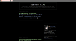 Desktop Screenshot of kobiashimaru.blogspot.com