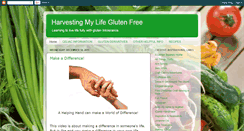 Desktop Screenshot of harvestingmylifegf.blogspot.com