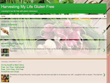 Tablet Screenshot of harvestingmylifegf.blogspot.com