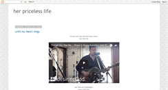 Desktop Screenshot of herpricelesslife.blogspot.com