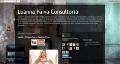 Desktop Screenshot of luannapaiva.blogspot.com