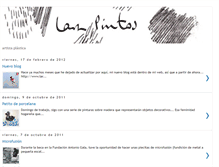 Tablet Screenshot of larapintos.blogspot.com