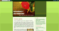 Desktop Screenshot of lloviendoysinparaguas.blogspot.com